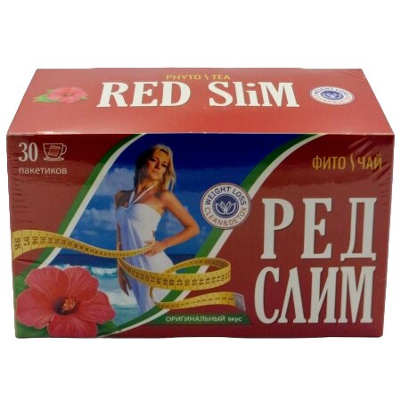 Фиточай Red slim 2 г фильтр-пакеты 30 шт.