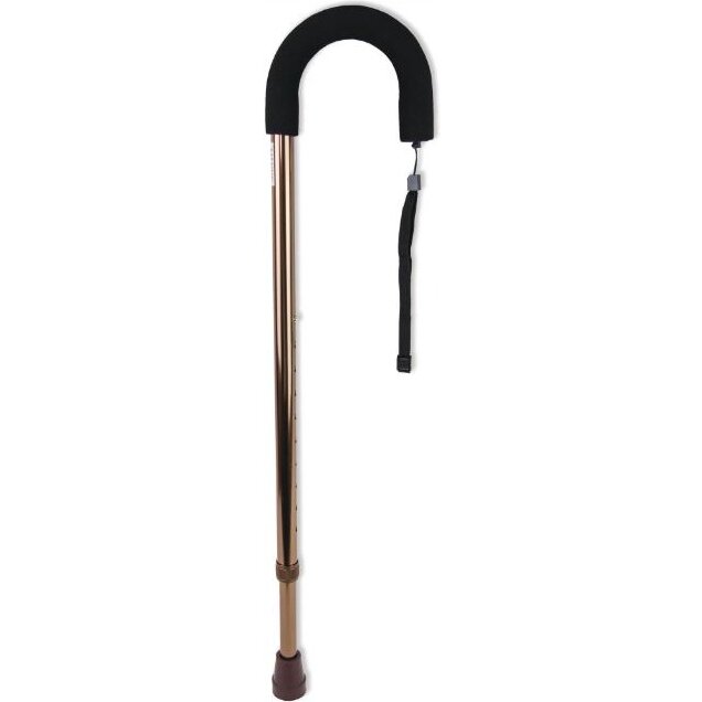 Трость AmRus AMCC31BR с закругленной рукояткой бронза