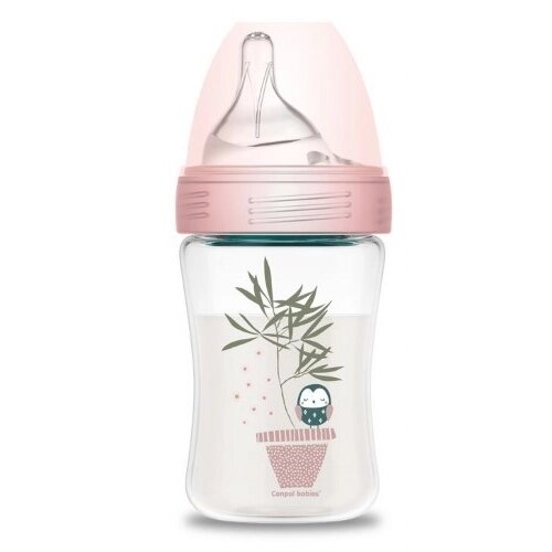 Бутылочка 0+ антиколиковая Canpol babies haberman сова 260 мл