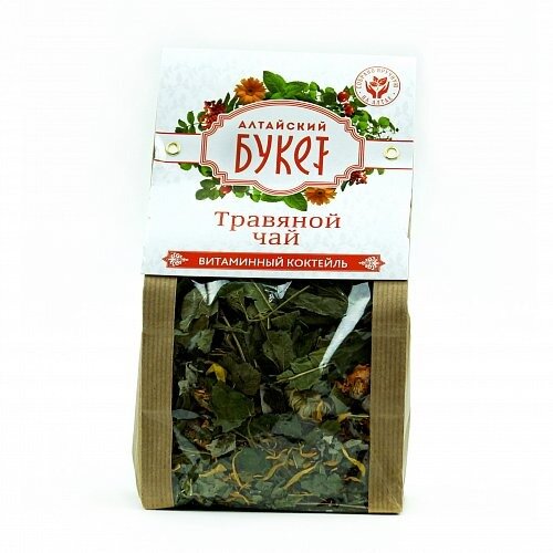 Травяной чай Алтайский букет Витаминный коктейль 100 г