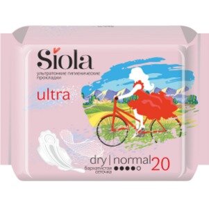 Прокладки гигиенические Siola Ultra Normal Dry 20 шт.