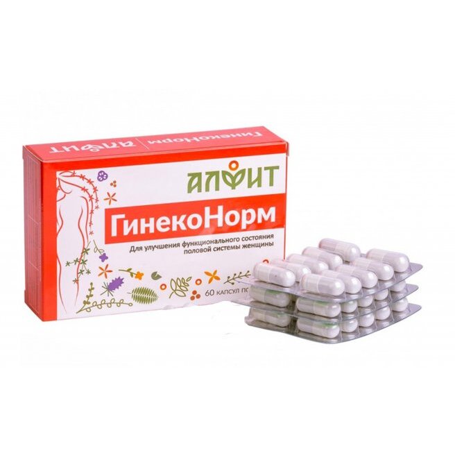Гинеконорм капсулы 450 мг 60 шт.