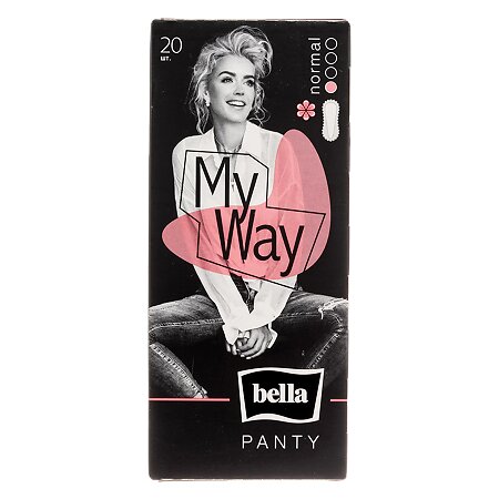 Прокладки ежедневные Bella  panty my way aroma 20 шт.