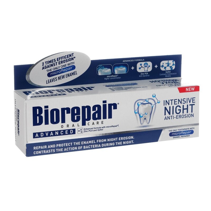 Зубная паста Biorepair Intensive Night Repair ночное интенсивное восстановление 75 мл