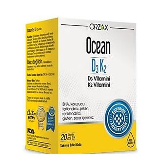 Витаминные капли Orzax Ocean D3K2 20 мл