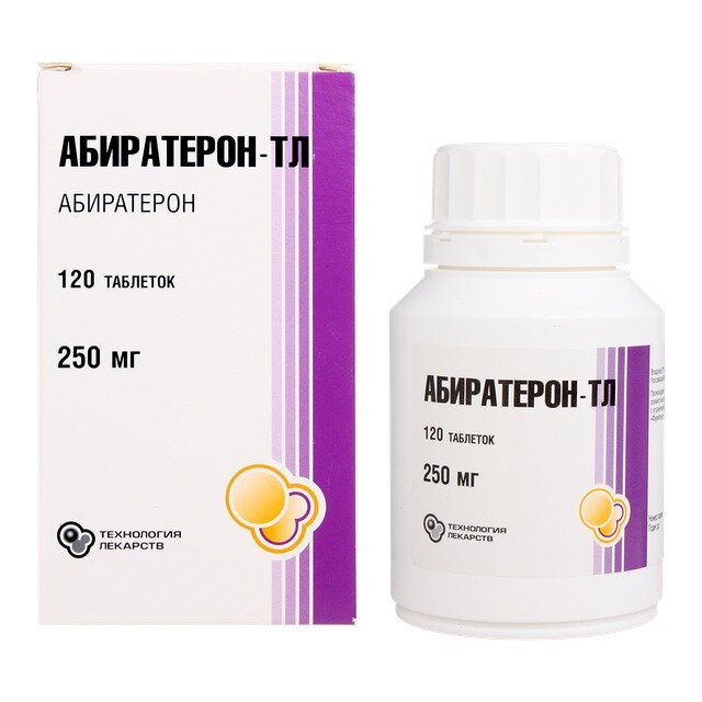 Абиратерон-ТЛ таблетки 250 мг 120 шт.