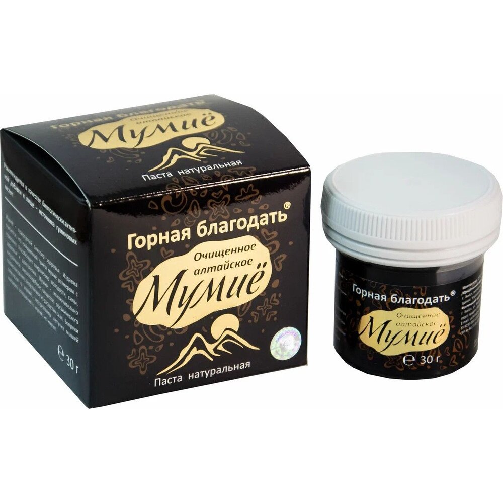 Мумие Горная Благодать паста 30 г