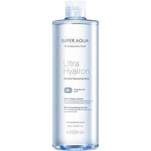 Вода мицеллярная для всех типов кожи лица Super Aqua Ultra Hyalron Missha фл. 500 мл