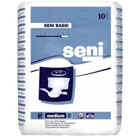 Подгузники Seni Basic р.M 10 шт.