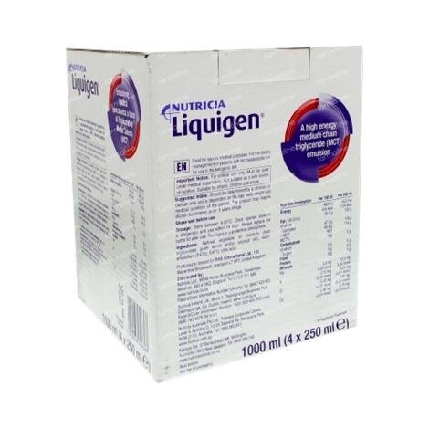 Ликвиджен Nutricia Liquigen 250 мл 4 шт.