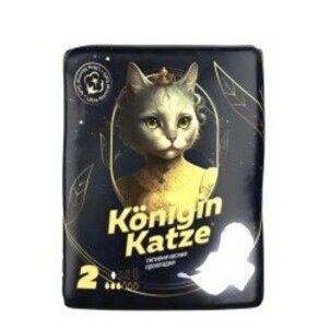 Прокладки гигиенические ультратонкие дневные Königin Katze Normal Dry 10 шт.