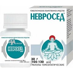 Невросед гранулы 30 г гомеоп.