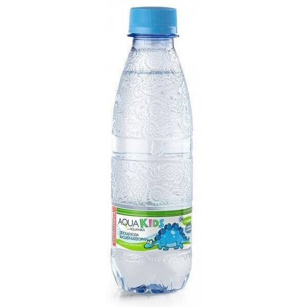 Вода Aquanika AquaKids детская негазированная (голубой) 0,25 л