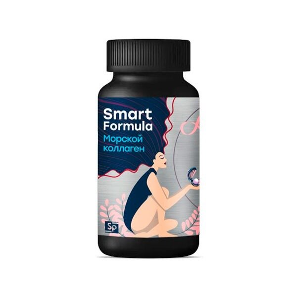 Коллаген морской SP Smart Formula кожа, волосы, ногти капсулы 60 шт.