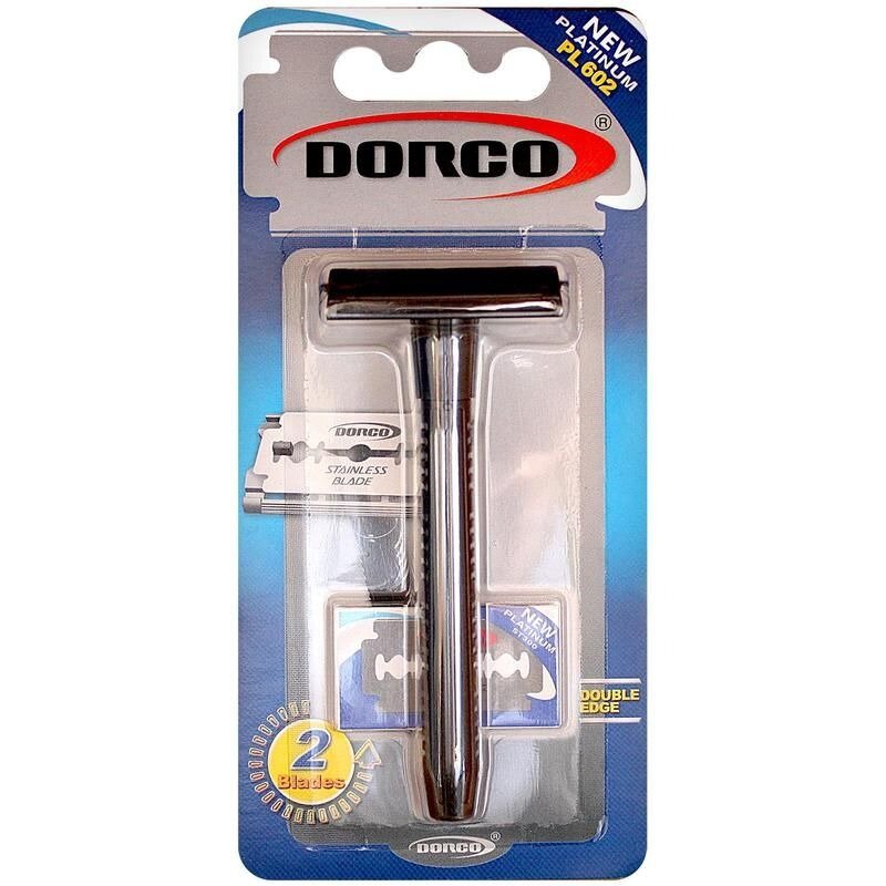Станок Dorco для бритья классический блистеры 2 лезвия 1 шт.