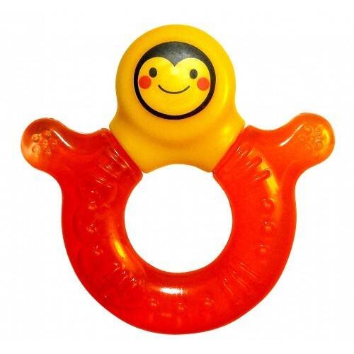Прорезыватель с водой Бусинка 006 Веселое колечко
