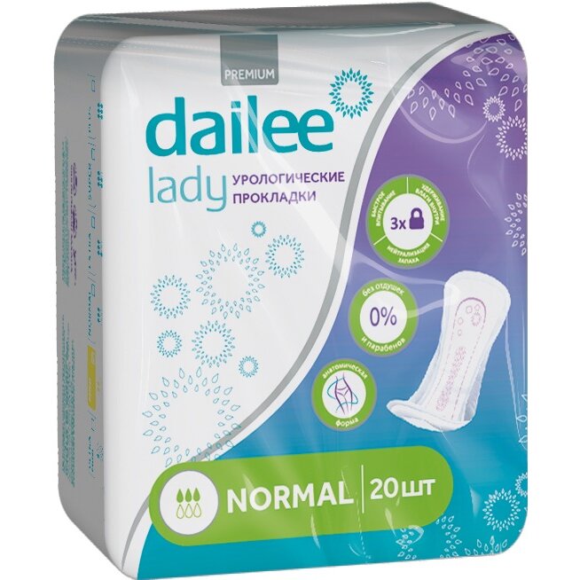 Прокладки урологические Дейли (Dailee) Lady Normal 20 шт.