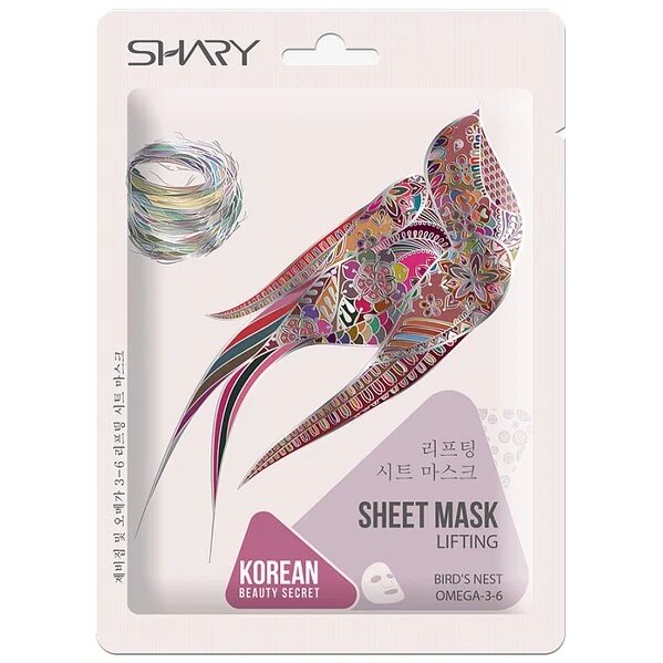 Маска-лифтинг Shary экстракт ласточкиного гнезда и омега-3-6 25 г
