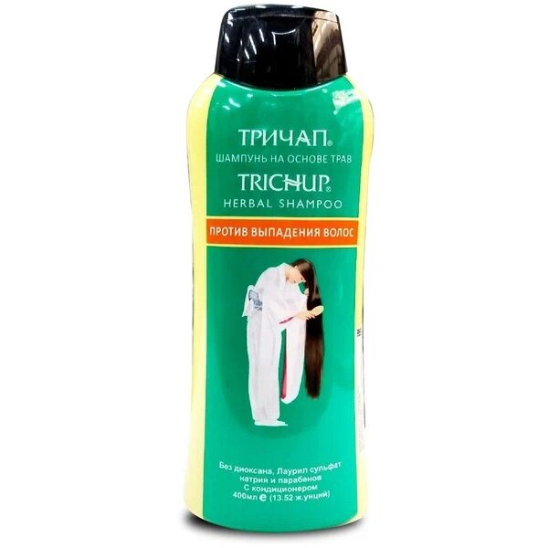 Шампунь Trichup Vasu с экстр трав против выпадения волос 400 мл