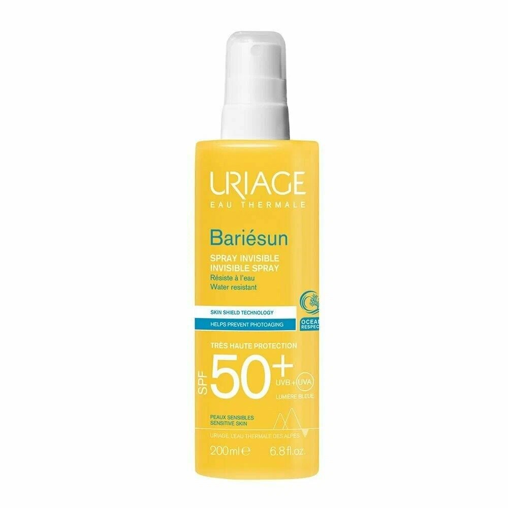 Спрей невидимый Uriage bariesun SPF50+ 200 мл