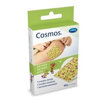 Пластырь Hartmann Cosmos Kids 2 размера с рисунком 10 шт.