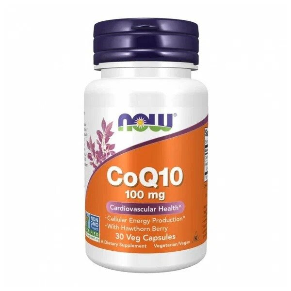 CO-Q10 Now Foods капсулы 100 мг 50 шт.