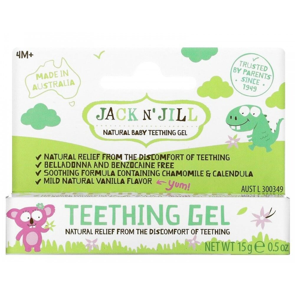 Гель Jack n jill для прорезывания зубов 15 г