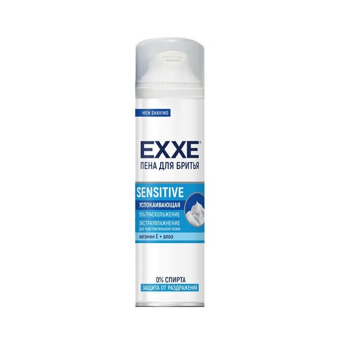 Пена для бритья Exxe для чувствительной кожи 200 мл