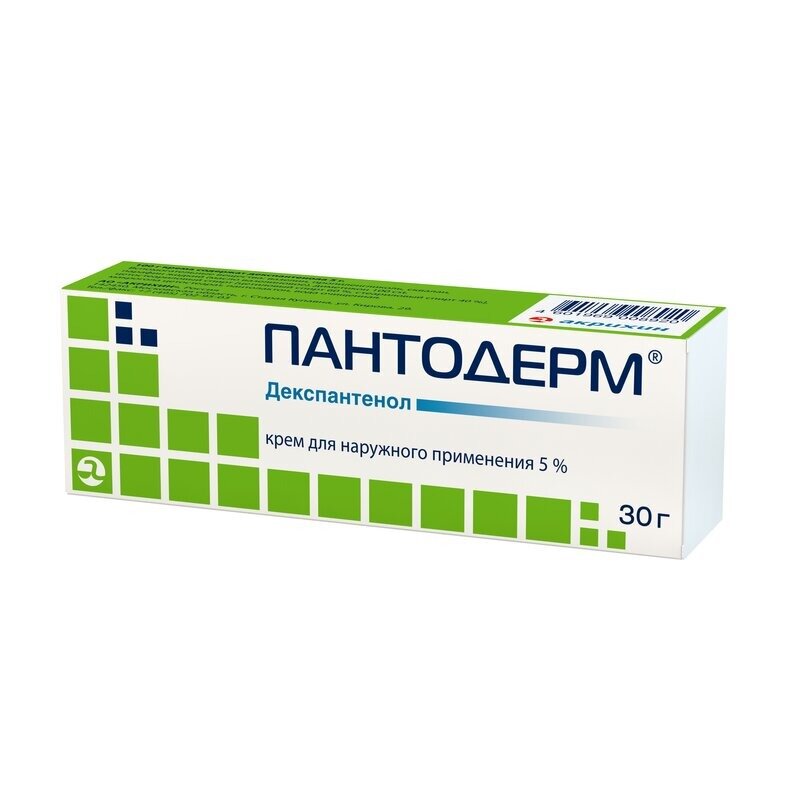 Пантодерм крем для наружного применения 5% 30 г