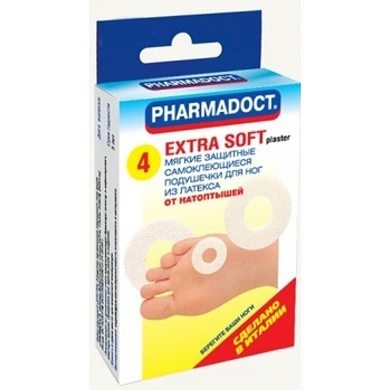 Пластырь Pharmadoct Extra Soft 4 шт.