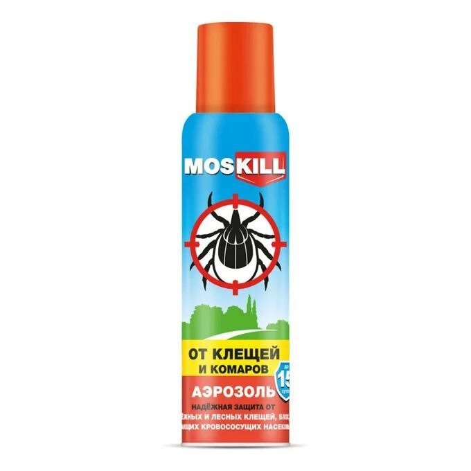 Аэрозоль от клещей и комаров Москилл 150 мл