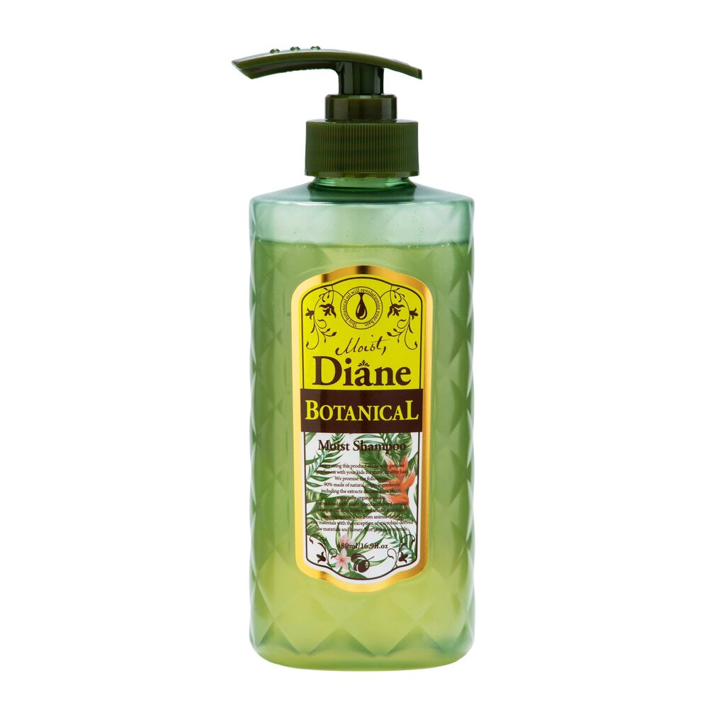 Шампунь бессиликоновый бессульфатный Moist Diane Botanical Moist Увлажнение Moist Diane Botanical 480 мл