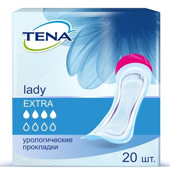 Урологические прокладки TENA Lady Extra 20 шт.