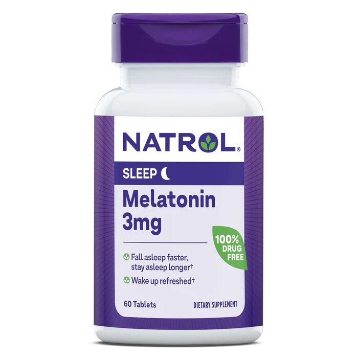 Мелатонин Natrol таблетки 3 мг 60 шт.