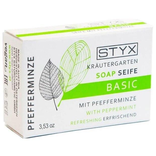 Мыло кусковое STYX Мята 100 г