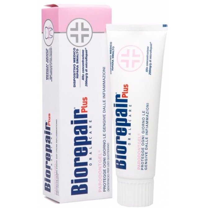 Зубная паста Biorepair Plus Paradontgel для защиты и увлажнения десен 75 мл