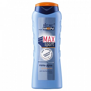Гель-душ для мытья волос и тела Belita МАКС Спорт 400 мл