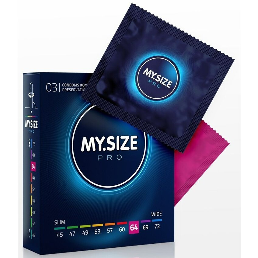 Презервативы MY SIZE размер 64 3 шт.