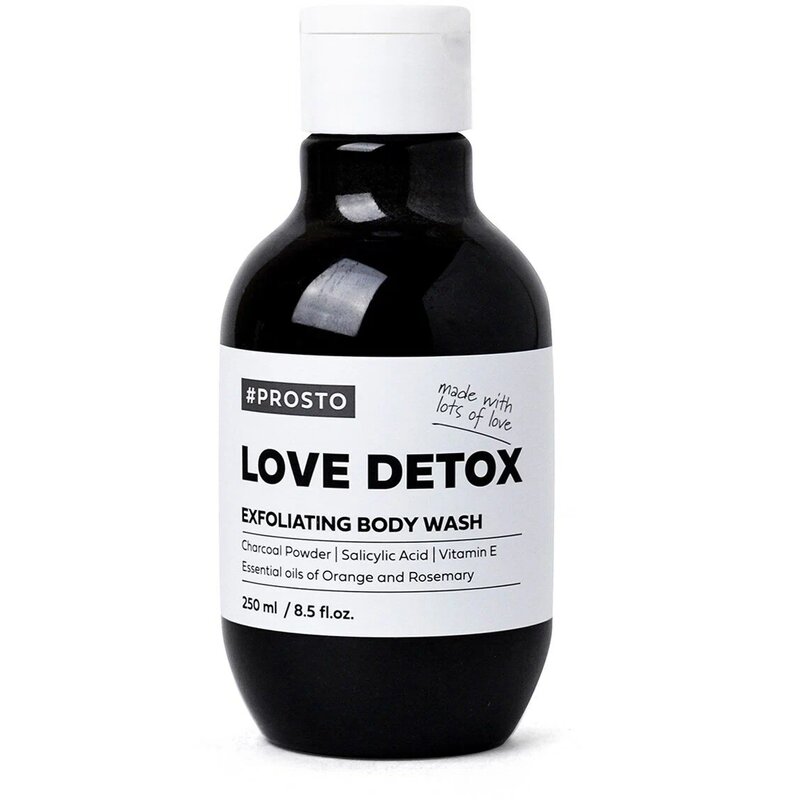 Гель для душа Love Detox Prosto Cosmetics 250мл