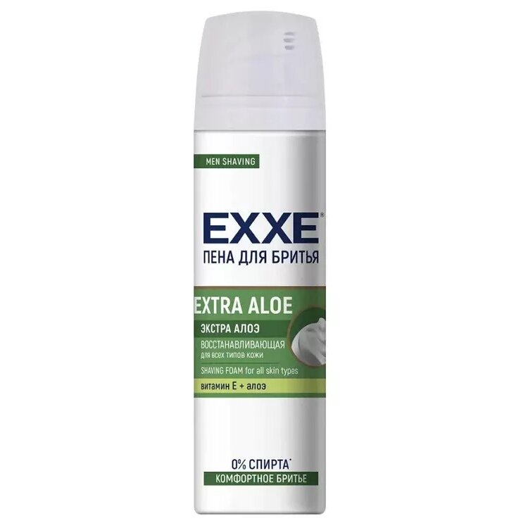 Пена для бритья Exxe Extra Aloe восстанавливающая 200 мл