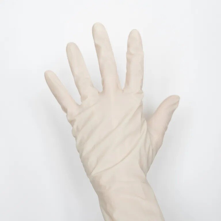 Перчатки Inekta латексные хирургические неопудренные стерильные текстурированные размер 7.5 1 пара