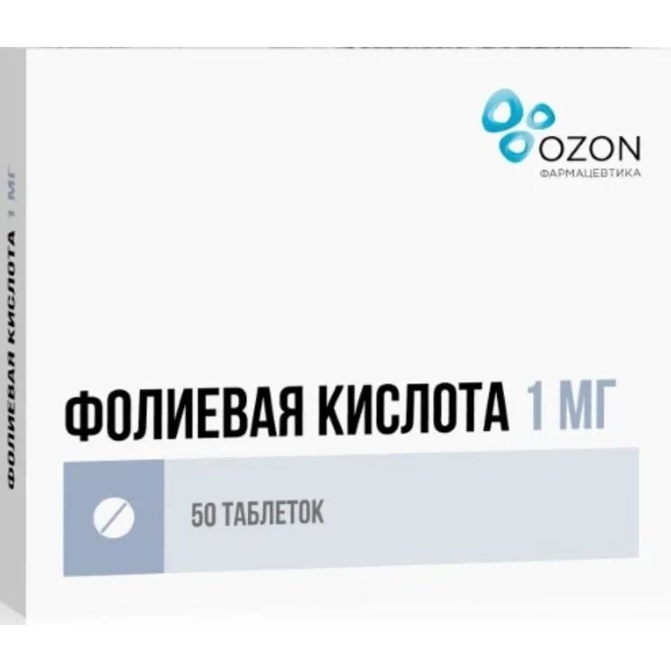 Фолиевая кислота Пренаталь Таблетки 400 мкг 90 шт