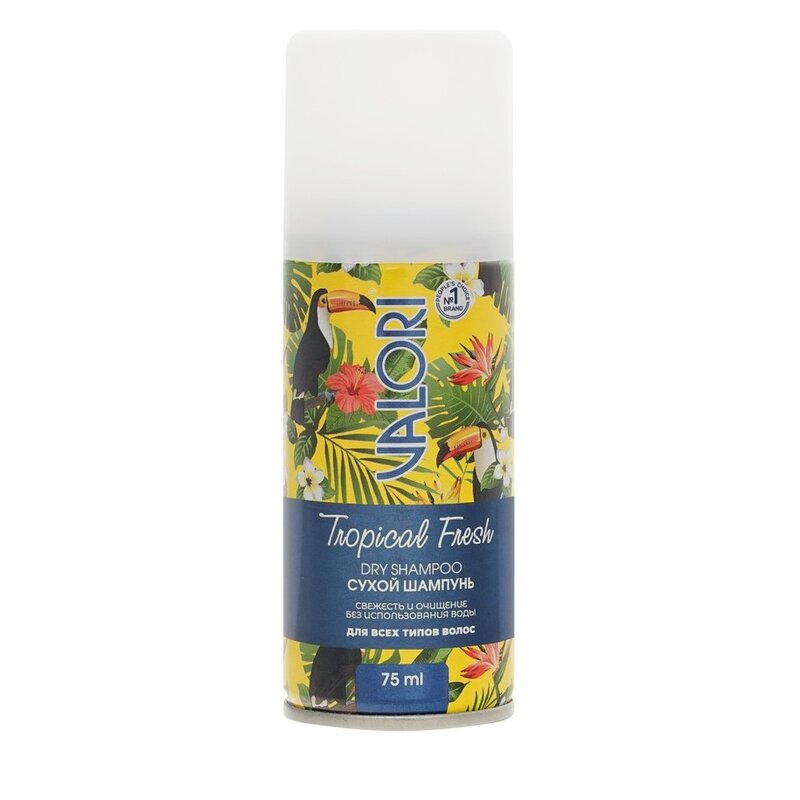 Сухой шампунь Valori Tropical Fresh 75 мл