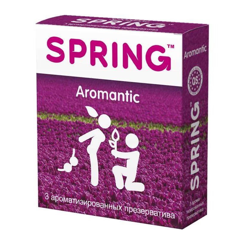 Презервативы Спринг (Spring) Aromantic ароматизированные 3 шт.