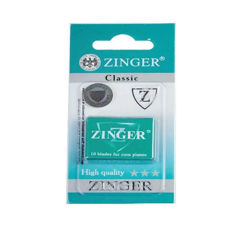 Набор лезвий для педикюрного станка Zinger BLADES-10 1-PACK
