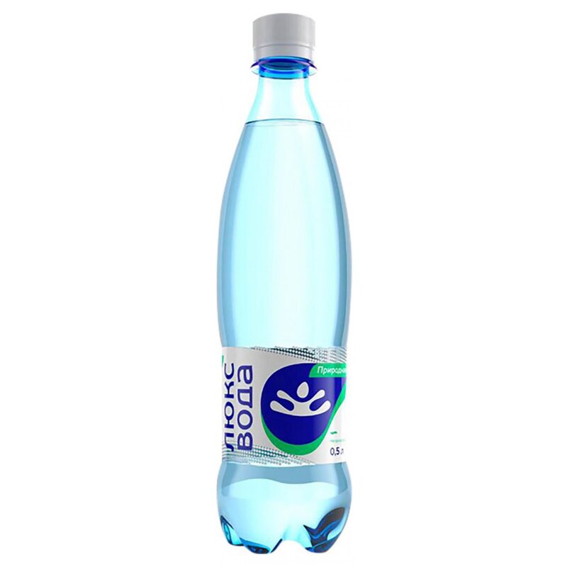 Вода питьевая Люкс газированная 0,5 л