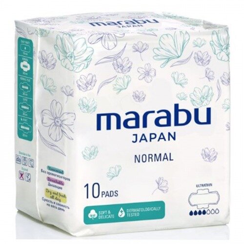 Прокладки гигиенические Marabu ультратонкие нормал 240 мм 10 шт