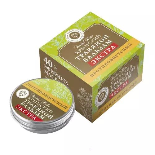 Бальзам травяной крымский Дом Природы экстра Противовирусный 20 г