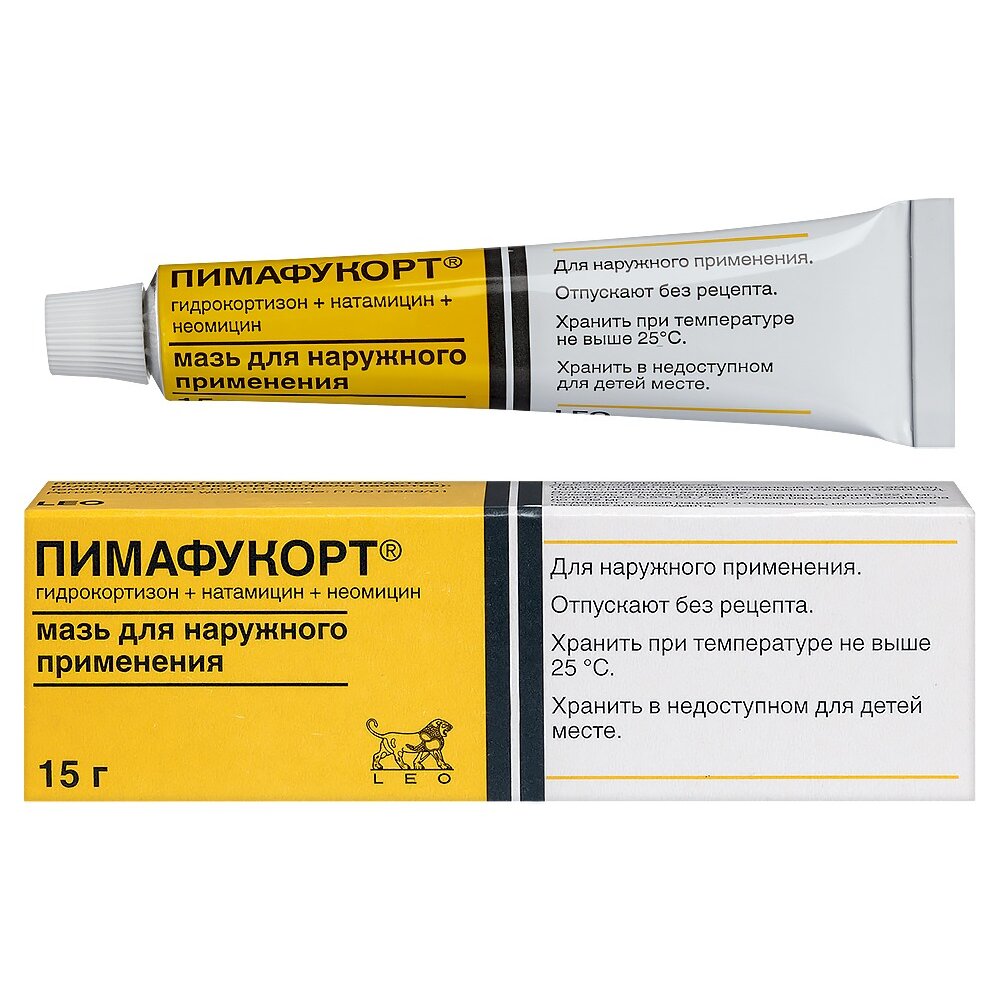 Пимафукорт мазь для наружного применения туба 15 г