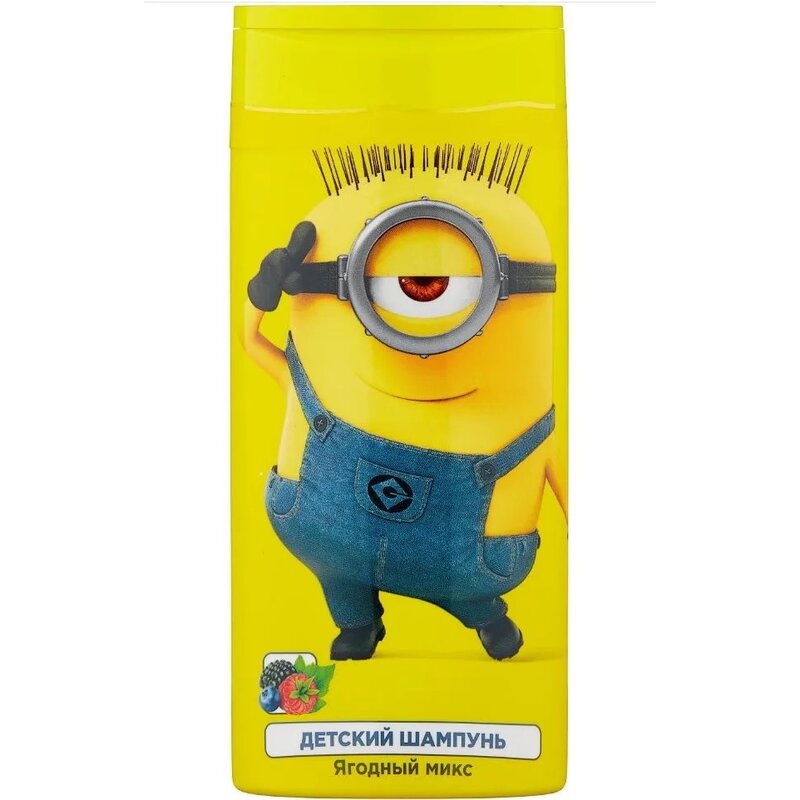 Шампунь Гадкий Я детский ягодный микс с 3 лет 250 мл